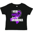 thumbnail image 3 of Inktastic I Wear Purple for My Grandma Pancreatic Cancer Awareness Boys or Girls Toddler T-Shirt, 3 of 5