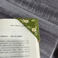 thumbnail image 3 of Cateissary Regalo de marcador de esquina bordado a mano personalizado para los amantes de los libros Bonitos separadores de páginas Carpetas de archivos otoño mi, 3 of 6