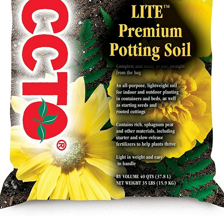 Baccto 1440 Lite Premium Potting Soil, 40 Quart