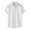 White, variant on lmcalzta Mens Summer Stripped Shirts Button down Short Sleeve Shirts Casual Vacation Beach Solid Shirt