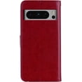 thumbnail image 5 of for Google Pixel 8 Pro Wallet Case for Women, Glitter Bling Diamond PU Leather Folio Cover with Card Slot & Wrist Strap Phone Case for Google Pixel 8 Pro Owl Red, 5 of 9