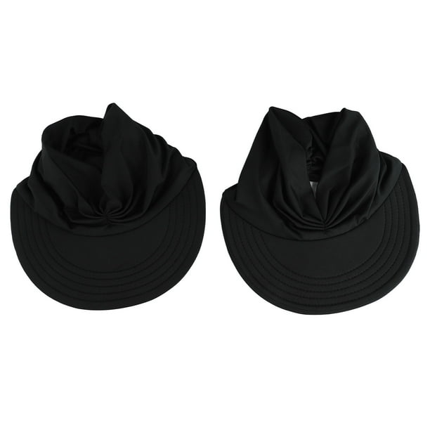 Sombrero para el sol de playa para mujer,Sombrero para el sol para mujer Sombrero para el sol deportivo para mujer con pliegues vacíos Sombrero para el sol para mujer superior vacío Calidad en la que puede confiar