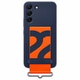 thumbnail image 1 of Samsung Silicone Cover Case With Strap Navy for Samsung Galaxy S22 Cases, 1 of 1