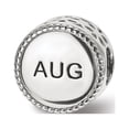 thumbnail image 7 of Reflection Beads Sterling Silver Overlay Design Gladiolus Flower August Charm, 7 of 7
