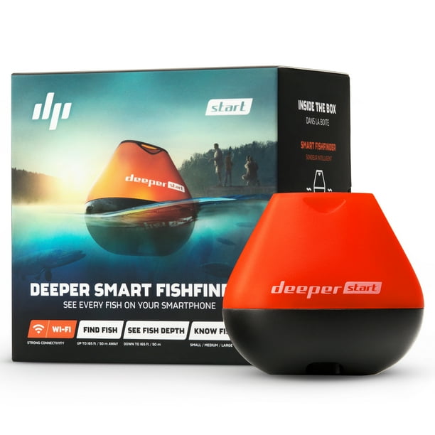 Deeper Start Smart Fish Finder Portable Fish Finder and Depth Finder