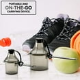 thumbnail image 6 of The Scoopie, (15 cc 30 cc 60 cc 90 cc - 15 mL 30 mL 60 mL 90 mL) To-go Scoop with Funnel System, Food Storage Container for Powders and Supplements, Pre and Post Workout Multi-Pack (4), Red, 6 of 6