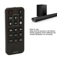 thumbnail image 4 of Soundbar Remote Control, Ergonomic Design Multifunction AKB74815321 Easy To Read Remote Control Replacement  for SH5 for SJ5Y for SJ5 for SH5B, 4 of 7
