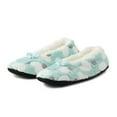 thumbnail image 2 of Vedolay Women's Slippers Plush Slip On Slipper Flats Comfortable Casual Winter Shoes Sky Blue,One Size, 2 of 5