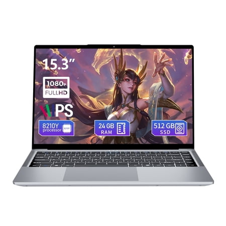 LAITNIN Laptop i5 Up to 3.6GHz, with 24GB RAM 512GB SSD, WIFI 5, BT5.0, FHD 1920x1200, 180 Degree Angle, HDMI, Lap top for Student Business Work