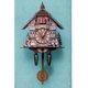 thumbnail image 4 of Vintage Cuckoo Clock Brown Wall Clock DIY For Children's Room Living Room Home, 4 of 5