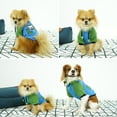 thumbnail image 6 of SussexHome Pets Small Dog Sweater for Small Dogs - Cute Dog Clothes Washable Dog Jacket - High Collar Full Coverage Dog Winter Coat - Blue, 6 of 8