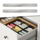 thumbnail image 5 of 2 protectores de bordes para gabinetes y puertas de gabinetes con cintas adhesivas de acero inoxidable. 5842 cm, 5 of 8