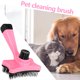 thumbnail image 4 of Peine Para Perros Masajeador de pelo para perros Sywqhk Libre de BPA, 4 of 7