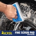 thumbnail image 4 of Star Brite  40129; Scrub Pad W-Handle Fine White, 4 of 5
