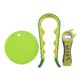 thumbnail image 2 of Abridor de botellas 5 en 1 - Con almohadilla aislante de silicona - Juego de 3 abrelatas - Herramienta de cocina abridor de botellas de cerveza (verde) Sincero Electrónica, 2 of 5