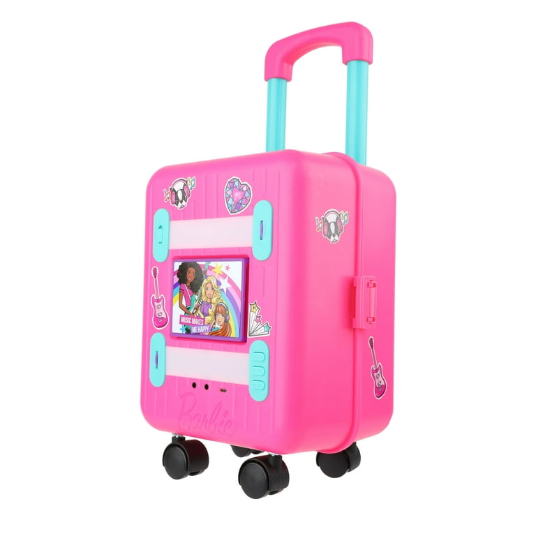 Barbie Molded Karaoke Machine Suitcase and Doll Carrier