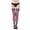 Purple, variant on Underwear for Women Charming Fashion Net Lace Top Thigh Stocking Pantyhose Nightdress Babydoll Women's Lingerie,Pink