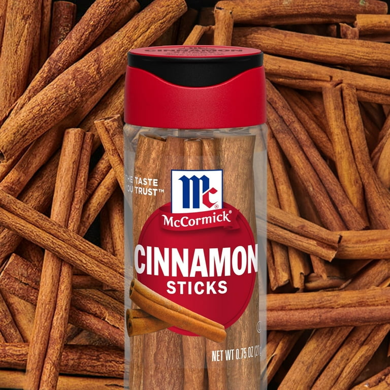 McCormick Kosher Cinnamon Sticks 0.75 oz Bottle, Sweet Warm Spicy