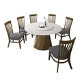thumbnail image 4 of Comedor Redondo de 6 Sillas Elegante de Madera Bossa Yunno, 4 of 5