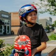 Hyper Bicycles Nitro Circus Helmet, Children Ages 8+, Blue/Silver
