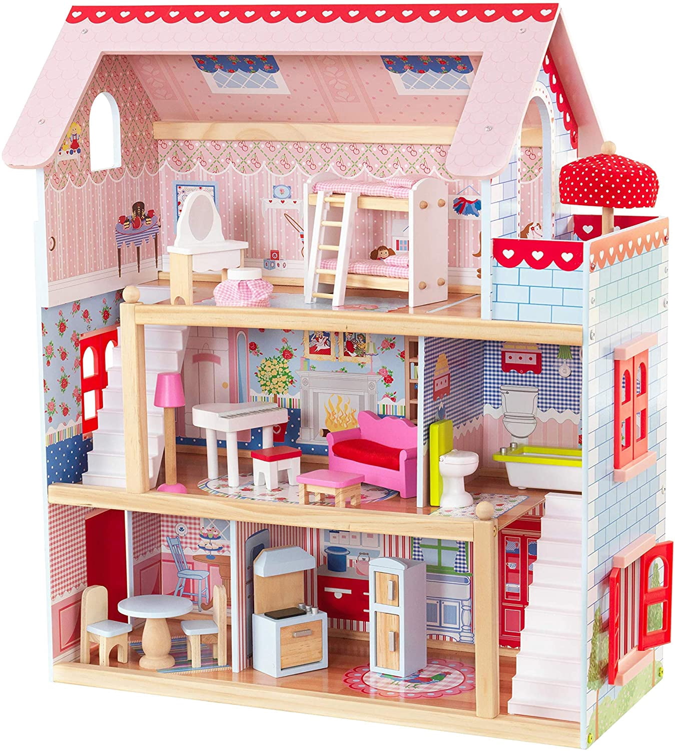 KidKraft Chelsea Doll Cottage with 