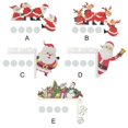 Hot Sale Figurines Holiday Santa Claus Corner Ornament Wooden Crafts