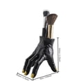thumbnail image 2 of Desk Organizer, White Creative Hand Shaped, 1 Piece, For Home Decor Makeup Brush Pen Storage Desktop Decoration, 2 of 4