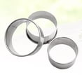 thumbnail image 1 of unbranded 3Ud Acero Inoxidable Para Cortar Masa De Empanadillas Forma Redonda Cocina, 1 of 8