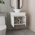 thumbnail image 4 of Vessel Sink Vanity Manchester  Engineered Wood White, 4 of 8