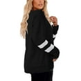 thumbnail image 3 of Plus Size Sweatshirts for Women Long Sleeve Oversized Tunic Tops Casual Pullovers Shirts, 3 of 8