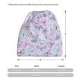 thumbnail image 3 of KLL Purple Butterfly Pirnt Wicking Running Beanie Head Wrap Cycling Bandana for Men Women, 3 of 8