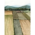 thumbnail image 2 of Popp, Grace 12x14 Black Ornate Wood Framed with Double Matting Museum Art Print Titled - This Land I, 2 of 4
