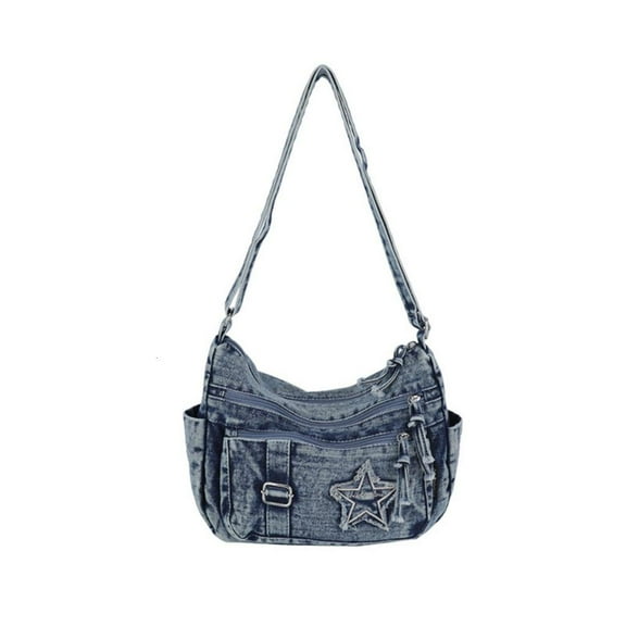 Small Crossbody Bags for Women Denims Crossbody Purses with Adjustable Strap