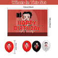 thumbnail image 2 of 82-Piece Betty Theme Birthday Party Decorations Kit - Banner, Balloons, Stickers, Cupcake Toppers 2 of 9