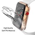 thumbnail image 4 of Funda protectora de TPU para apple watch, accesorios para iwatch series 7, 6, 5, 4, 3, SE, 44MM, 45MM, 41MM, 42MM, 38MM, 40MM, 4 of 4