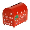 thumbnail image 2 of Buzón decorativo navideño, buzón de entrega navideña, de correo exprés decorativo, de cartas navideño para decoración de porche y patio., 2 of 8