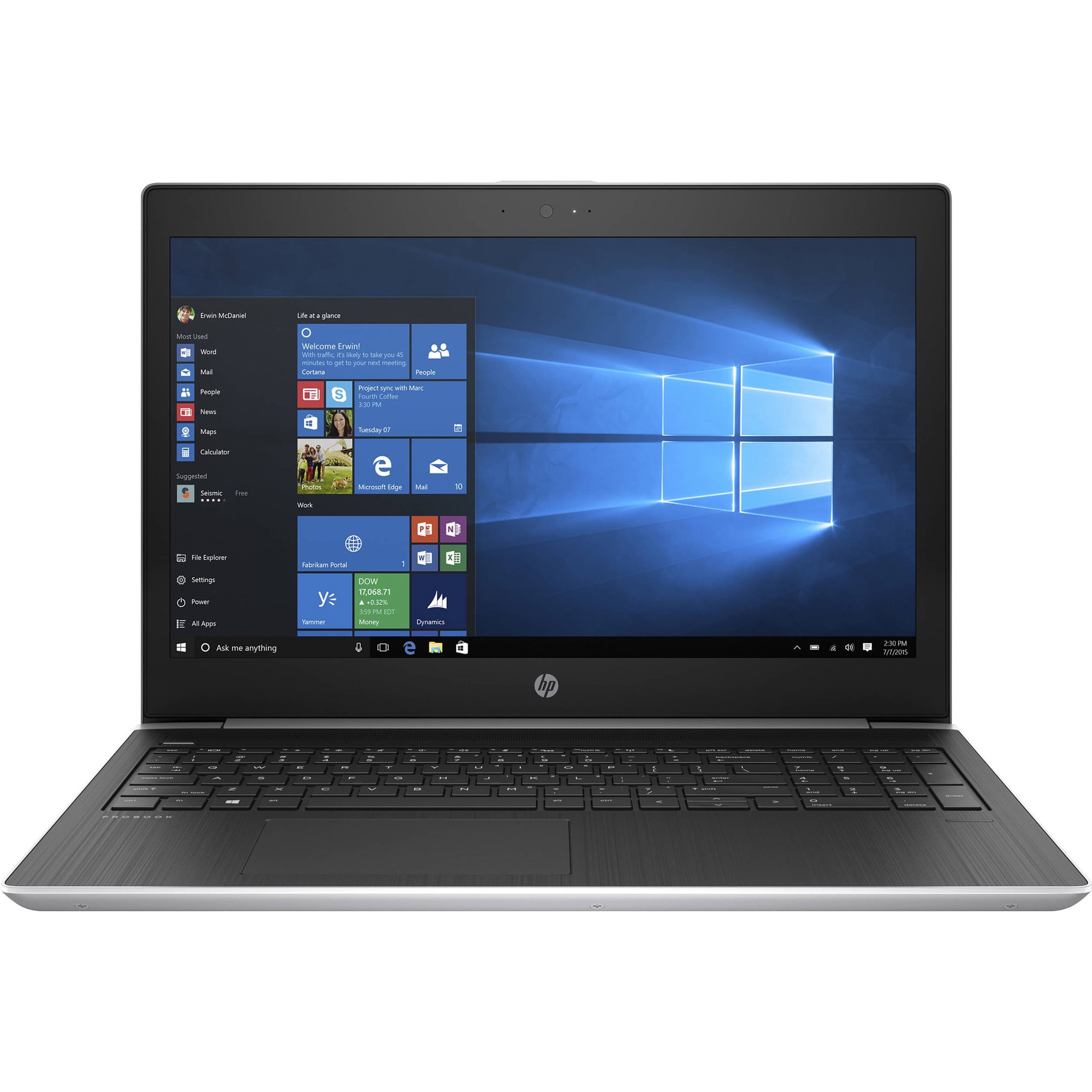 Restored HP ProBook 450 G5 Notebook PC (2TA27UT) Windows 10 Home 64 – HP  recommends Windows 10 Pro Intel Core i5-8250U with Intel UHD Graphics 620  (1.6 GHz 6 MB cache) 15.6 500 GB 4 GB DDR4-2400 SDRAM (Refurbished) -  Walmart.com