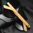 thumbnail image 3 of Gafas de sol polarizadas de moda personalizadas Gafas de sol con pata de bambú Moso Gafas de sol retro con clavos de arroz para hombres y mujeres, 3 of 3