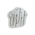 thumbnail image 1 of Cateissary Molde para pasteles, herramienta para hornear, rebanador de galletas, mano de obra fina, tamaño compacto, multiusos, lavable, antiadherente, Herramientas y accesorios para hornear Tipo 1 Cateissary HA080911-01, 1 of 6