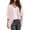 A-Pink, variant on Gvdentm Womens Shrugs 3/4 Sleeve Women's Sheer Shrug Open Front Cardigan 3/4 Sleeve Shrug Sweater(Orange,2XL)