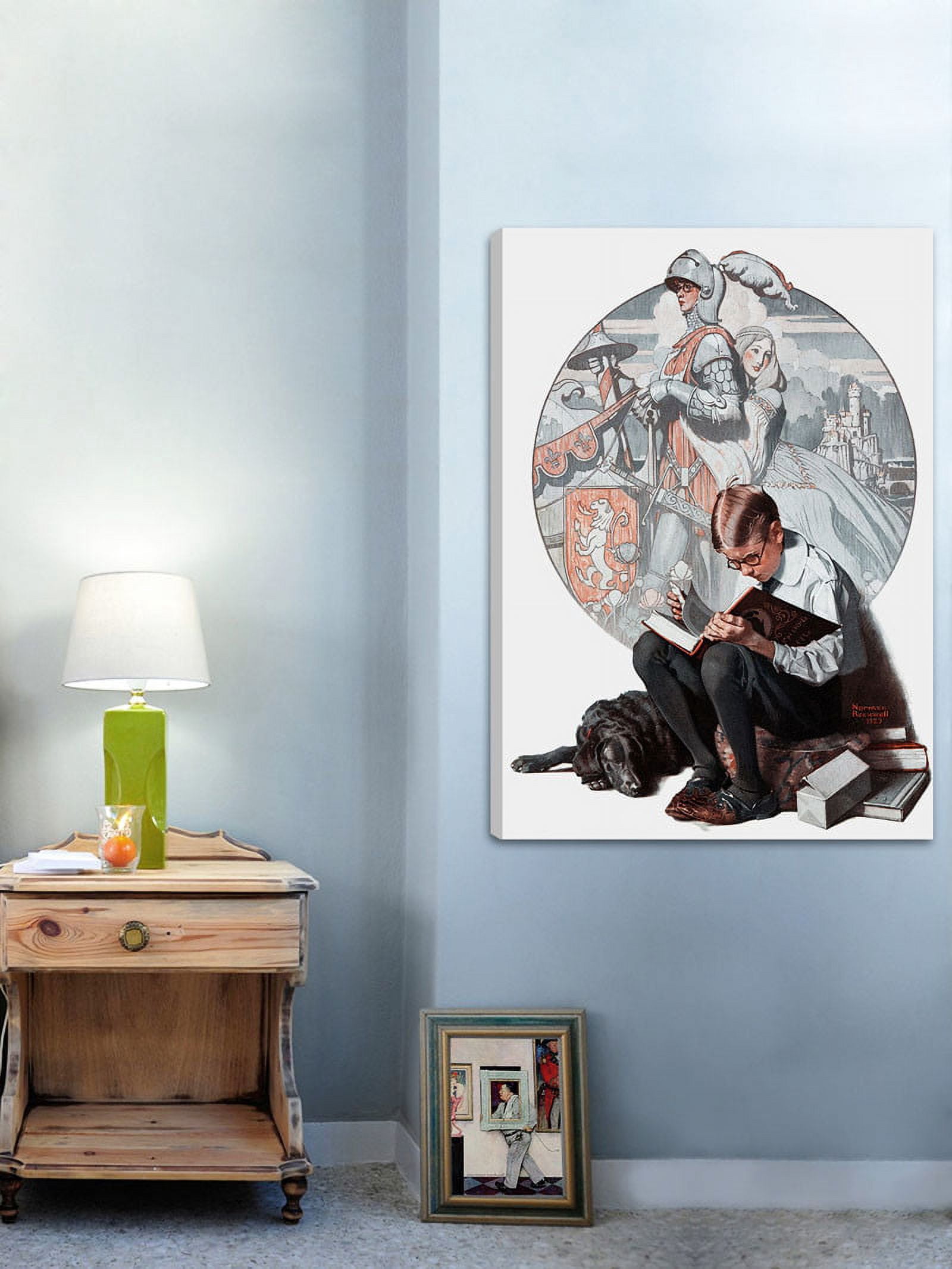 Marmont Hill "Age of Romance" by Norman Rockwell Painting Print on Canvas