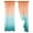 Saffron and Blue, variant on Purple and Blue Curtains for Bedroom Decor Set of 2 Single Panel Pocket Window Voile Pastel Sheer Ombre Rainbow Curtain for Room Decoration Teen Princess