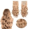 thumbnail image 2 of Clip in Hair Extensions, 20" Long Wavy Curly Wig, Synthetic Wig for Women, Natural as Real Hair, for Daily Party Cosplay-G-19.7''Length, 2 of 7