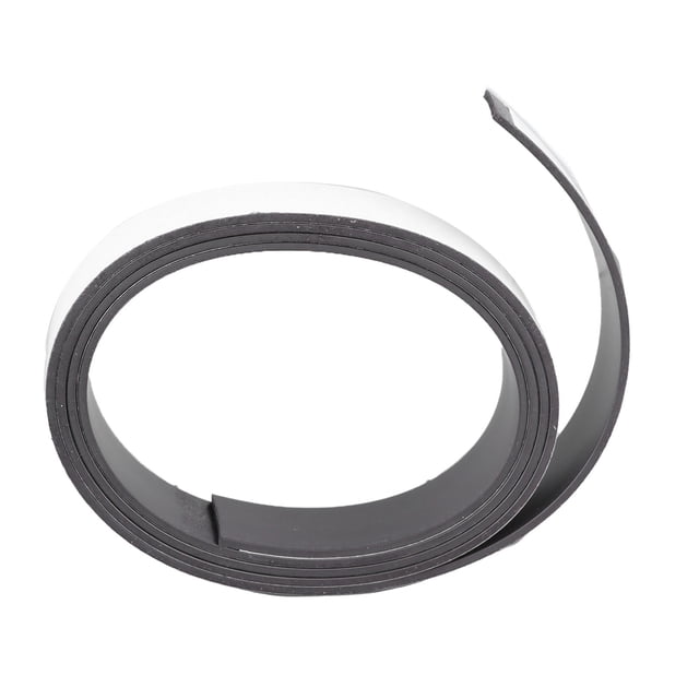 Flexible Self-Adhesive Magnetic Strip Roll, 10 Meters Long, Perfect for DIY Crafts, Home Projects, and Lightweight Applications