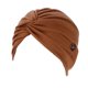 thumbnail image 1 of Minnieouse Paquete de 4 diademas de moda cómodas con botones, diademas elásticas de estilo musulmán de una sola capa para mujer Accesorio para el cabello Café Minnieouse AP008790-05B, 1 of 6