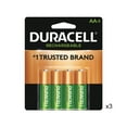 thumbnail image 1 of 12 x AA Duracell Rechargeable (DX1500) Batteries (2500 mAh), 1 of 1