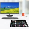 thumbnail image 2 of Chanana Mouse Pad Calendar 2026 10.3"X8.3", Calendar Mouse Pad Black Mousepad with Non-Slip Rubber Waterproof, Office Home Desk Decor Accessories for Computer Laptop Work Gaming, 2 of 7