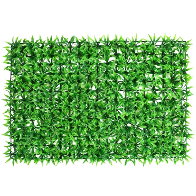 Artificial Hanging Plant Wall Decoration for Living Room Interior Background 40 cm x 60 cm Plastic Boxwood Hedge with Mesh Backing