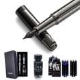 thumbnail image 1 of Vandro Complete Luxury Fountain Pen Set - Comfortable Grip with Smooth Fine Nib - Includes 10 Pack Ink Cartridges, Black Ink Bottle, Refill Converter, 1 of 7