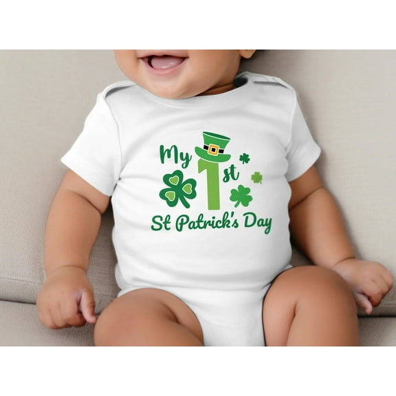 Baby's First St. Patrick's Day Bodysuit